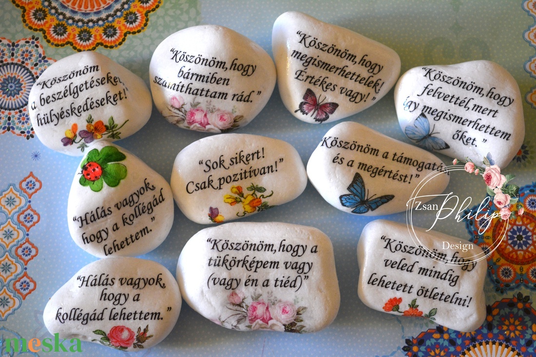 10 db Motivációs hálakő garnitúra - otthon & életmód - dekoráció - asztal és polc dekoráció - kavics & kő - Meska.hu 10 db Motivációs hálakő garnitúra - otthon & életmód - dekoráció - asztal és polc dekoráció - kavics & kő - Meska.hu