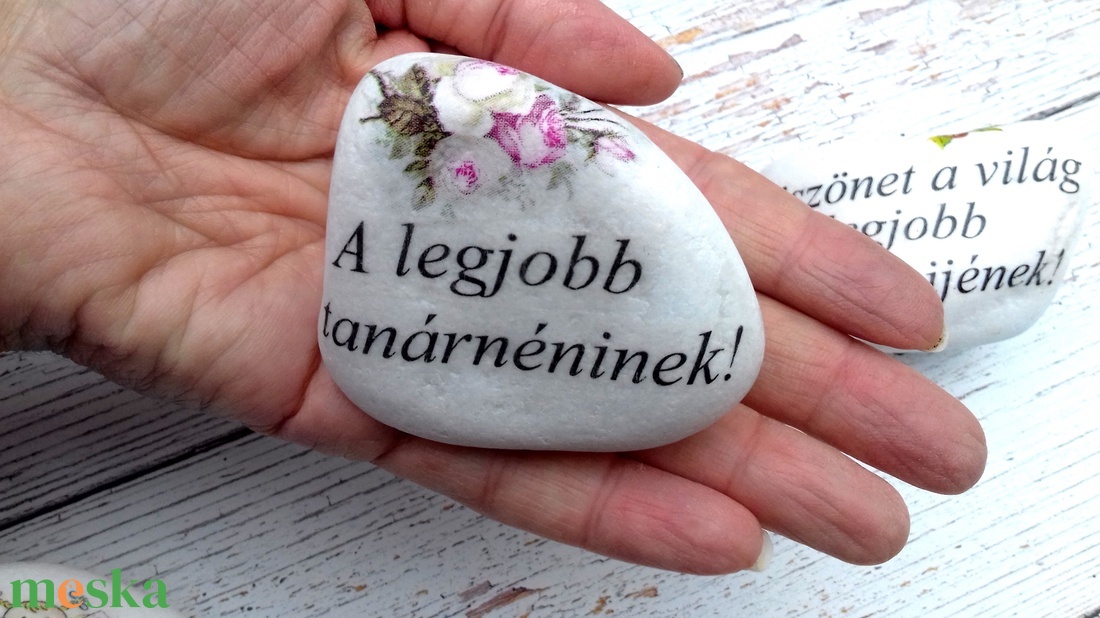 Tanárnénis hálakő - otthon & életmód - dekoráció - asztal és polc dekoráció - kavics & kő - Meska.hu Tanárnénis hálakő - otthon & életmód - dekoráció - asztal és polc dekoráció - kavics & kő - Meska.hu
