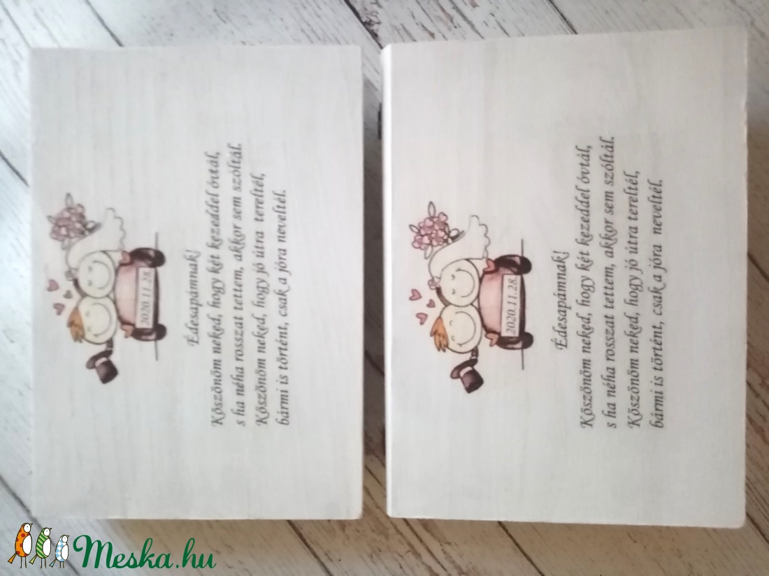 Apa szülőköszöntő szöveges - esküvő - emlék & ajándék - szülőköszöntő ajándék - Meska.hu