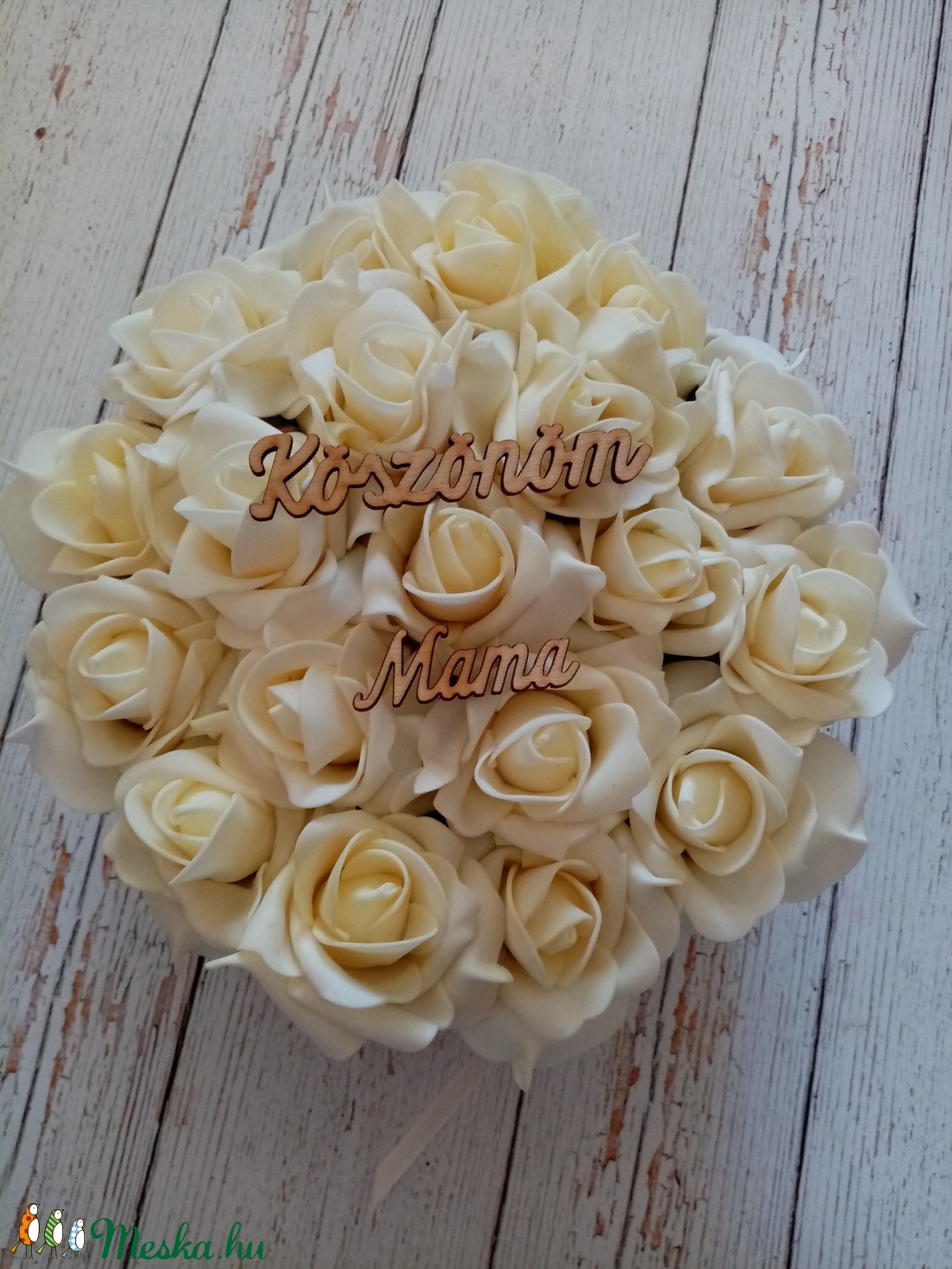 Vintage csipkés virágbox - esküvő - emlék & ajándék - köszönőajándék - Meska.hu