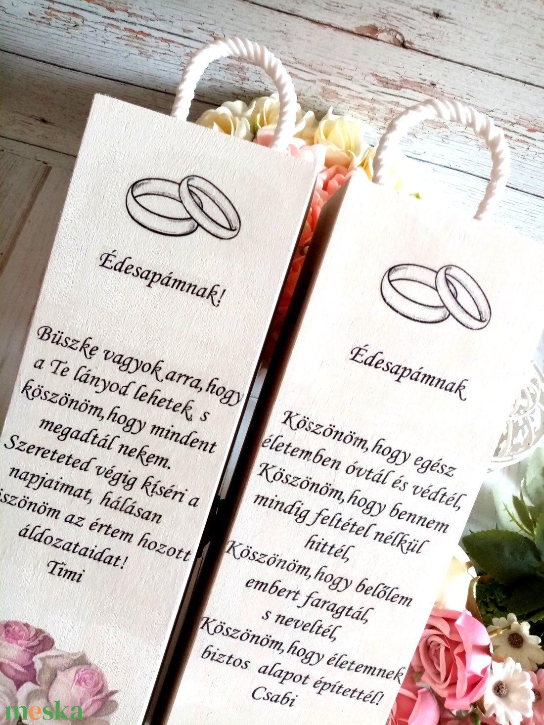 Bortartó Édesapa szülőköszöntő - esküvő - emlék & ajándék - szülőköszöntő ajándék - Meska.hu Bortartó Édesapa szülőköszöntő - esküvő - emlék & ajándék - szülőköszöntő ajándék - Meska.hu