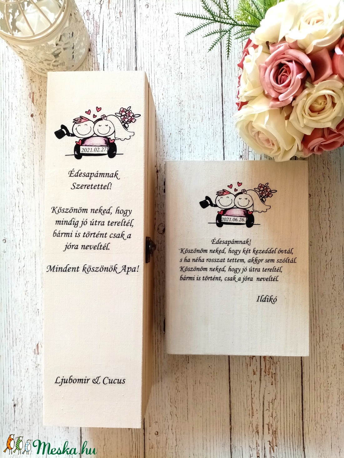 Apa szülőköszöntó - esküvő - emlék & ajándék - szülőköszöntő ajándék - Meska.hu
