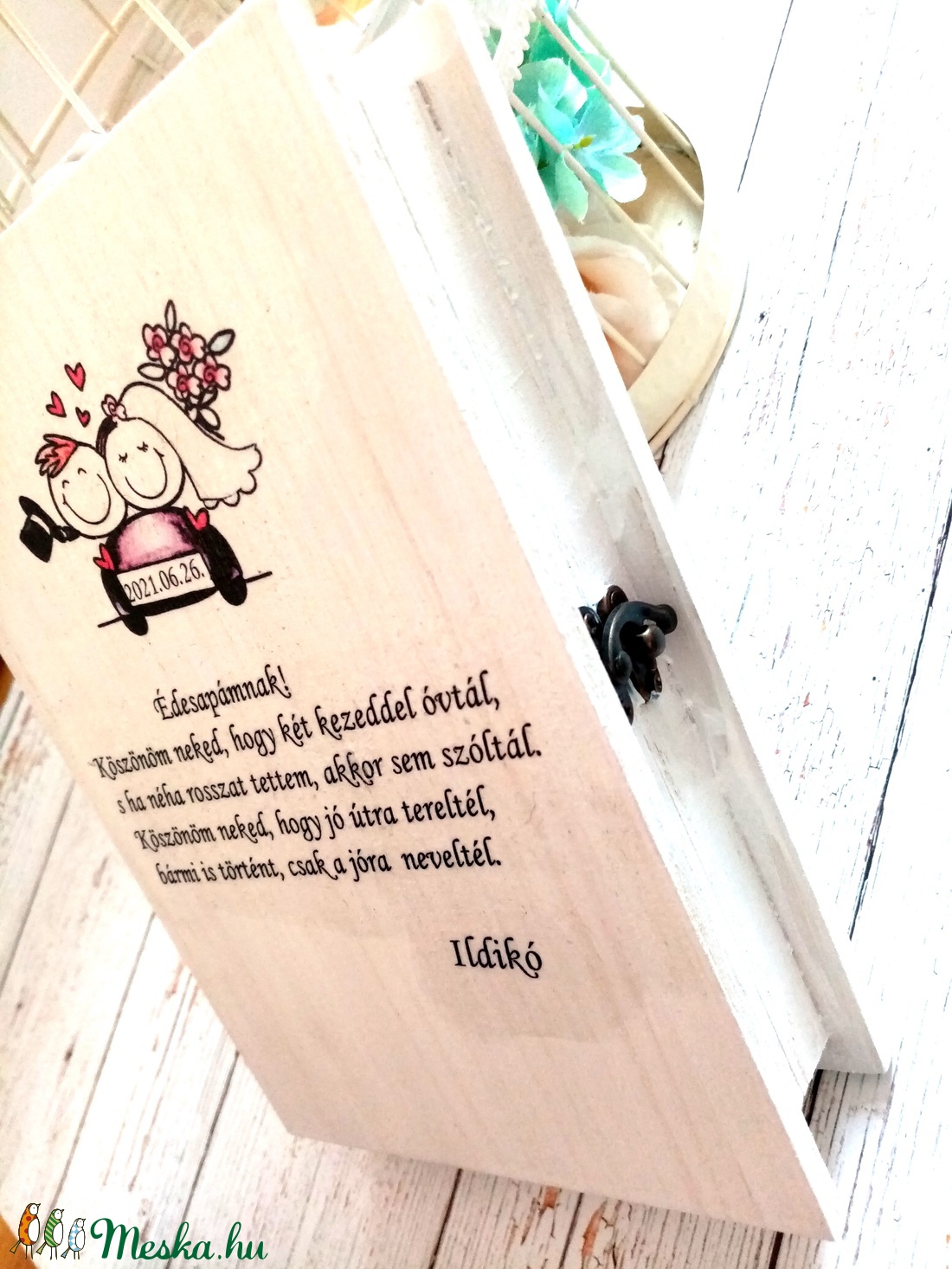 Apa szülőköszöntó - esküvő - emlék & ajándék - szülőköszöntő ajándék - Meska.hu