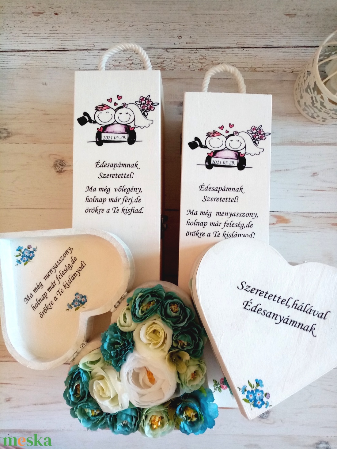 Valami kék,Ma még menyasszony és vólegény szülőköszöntő garnitúra - esküvő - emlék & ajándék - szülőköszöntő ajándék - Meska.hu Valami kék,Ma még menyasszony és vólegény szülőköszöntő garnitúra - esküvő - emlék & ajándék - szülőköszöntő ajándék - Meska.hu