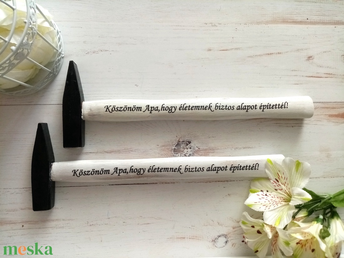 1 db Szülőköszöntő fa vintage kalapács - esküvő - emlék & ajándék - szülőköszöntő ajándék - Meska.hu 1 db Szülőköszöntő fa vintage kalapács - esküvő - emlék & ajándék - szülőköszöntő ajándék - Meska.hu