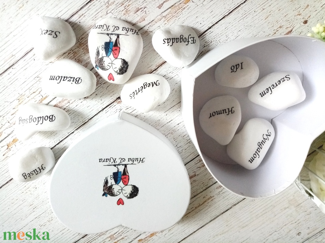 Évfordulóra, jó házasság alapkövei - otthon & életmód - dekoráció - asztal és polc dekoráció - kavics & kő - Meska.hu Évfordulóra, jó házasság alapkövei - otthon & életmód - dekoráció - asztal és polc dekoráció - kavics & kő - Meska.hu