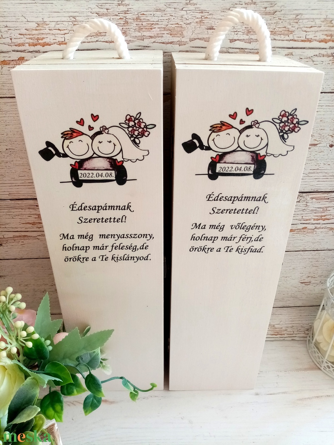 Szülőköszöntó rózsaszín álom - esküvő - emlék & ajándék - szülőköszöntő ajándék - Meska.hu