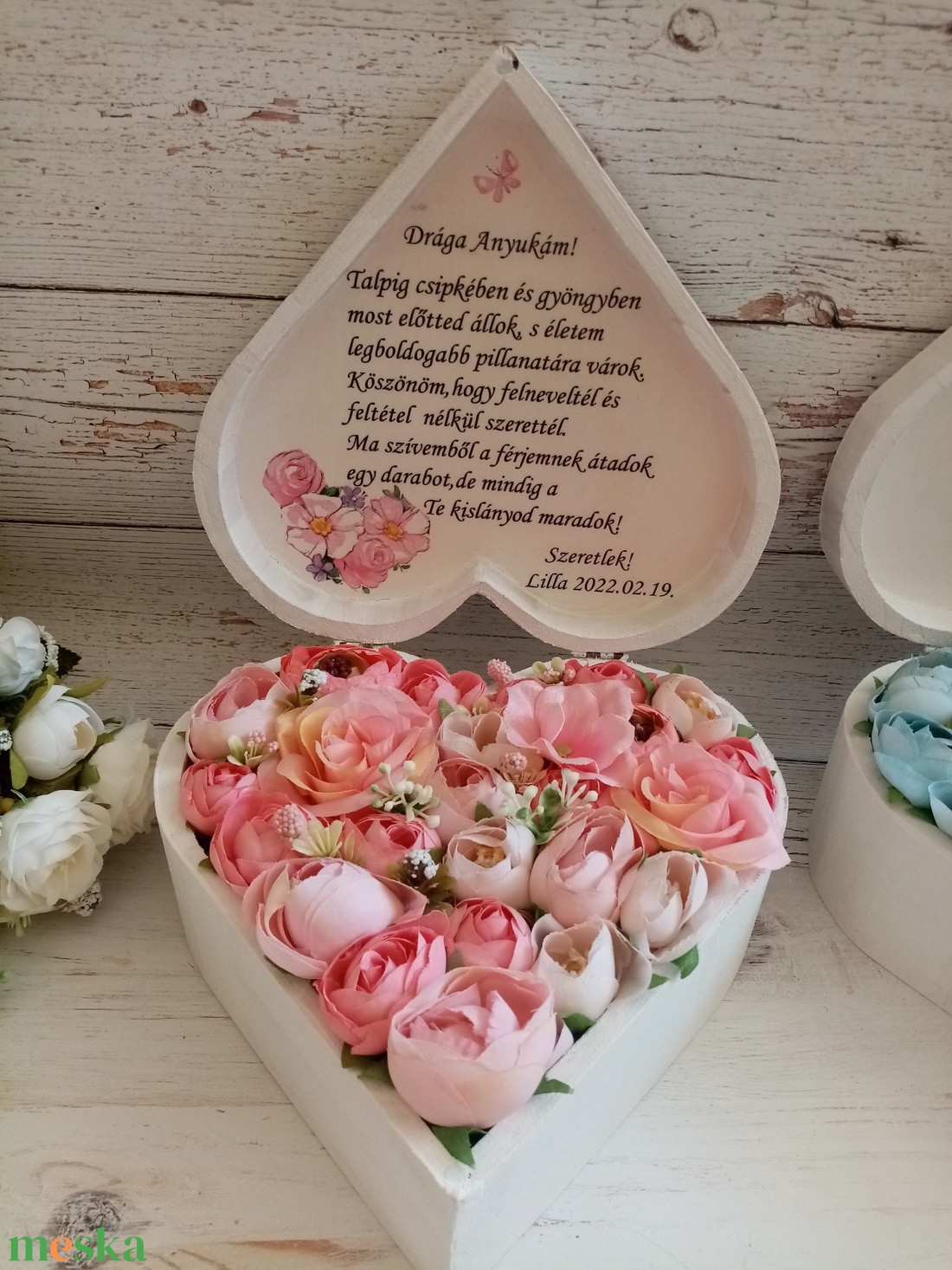 Sziv szülőköszöntők - esküvő - emlék & ajándék - szülőköszöntő ajándék - Meska.hu