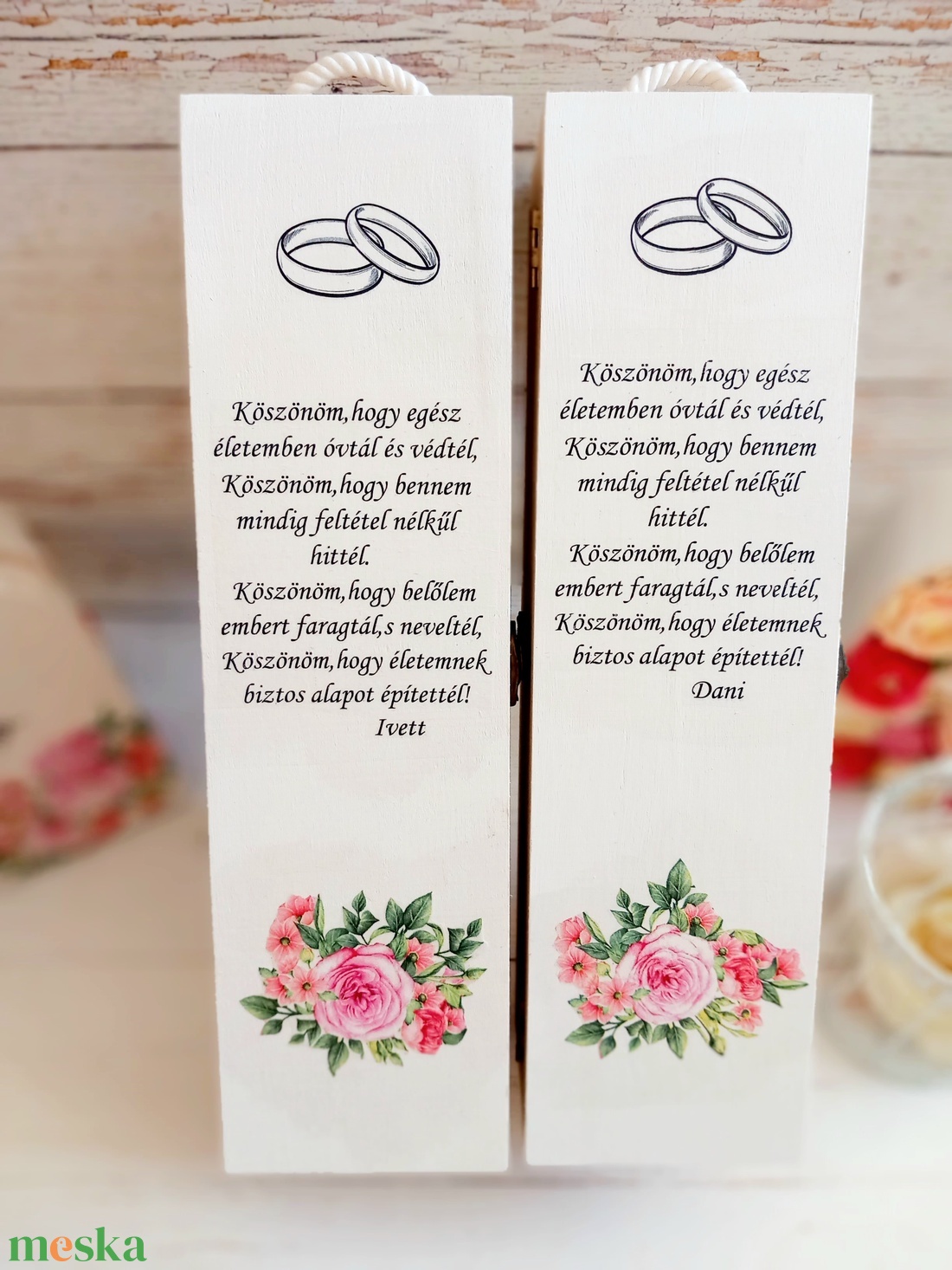 Bortartó személyre szabva - esküvő - emlék & ajándék - szülőköszöntő ajándék - Meska.hu Bortartó személyre szabva - esküvő - emlék & ajándék - szülőköszöntő ajándék - Meska.hu