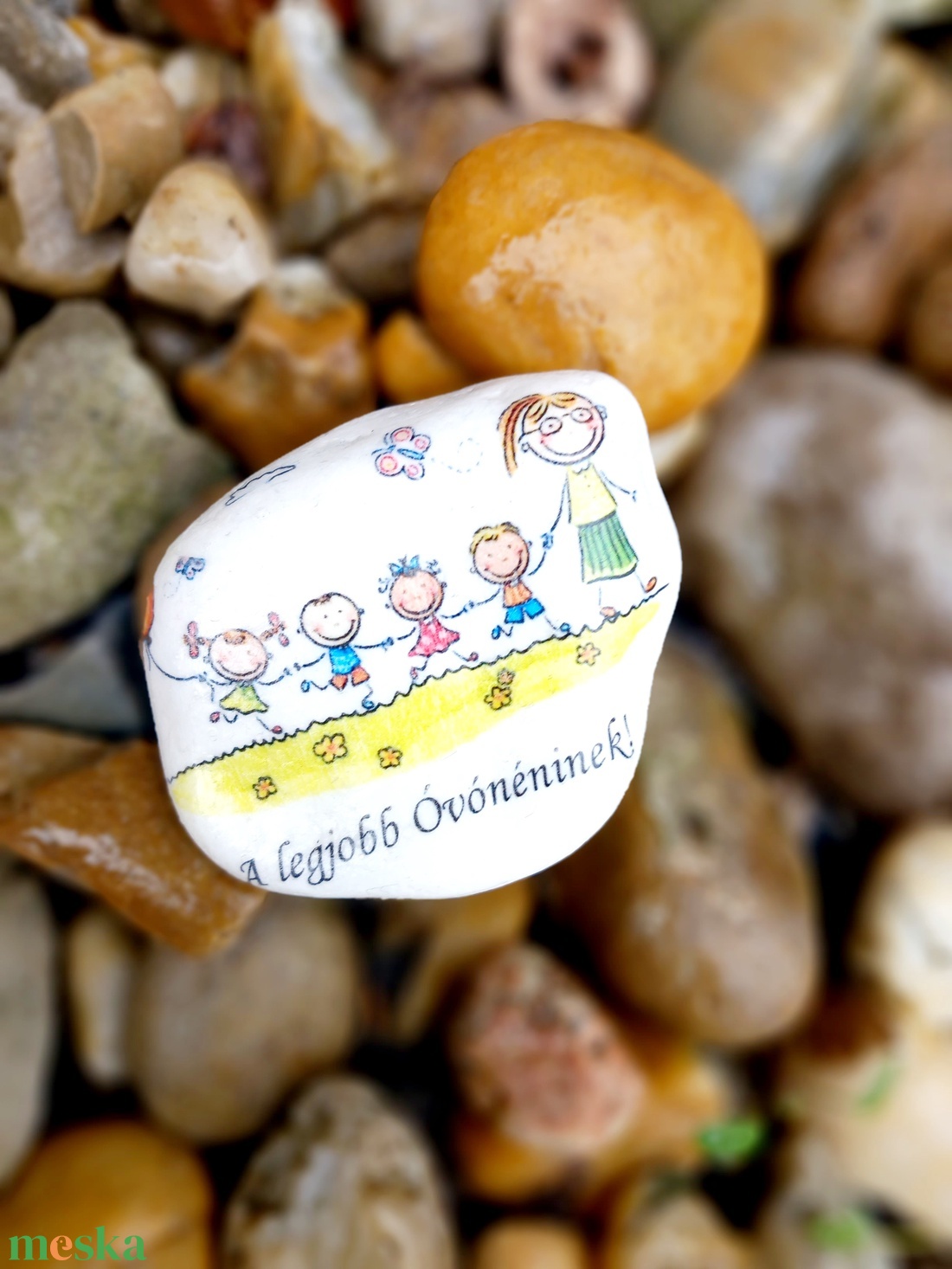 Legjobb Óvónéninek! - otthon & életmód - dekoráció - asztal és polc dekoráció - kavics & kő - Meska.hu Legjobb Óvónéninek! - otthon & életmód - dekoráció - asztal és polc dekoráció - kavics & kő - Meska.hu