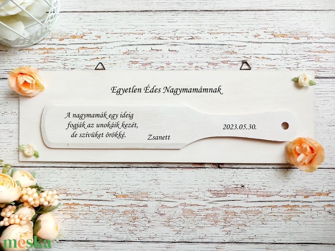 Nagymama fakanál köszönő ajándék - esküvő - emlék & ajándék - köszönőajándék - Meska.hu Nagymama fakanál köszönő ajándék - esküvő - emlék & ajándék - köszönőajándék - Meska.hu