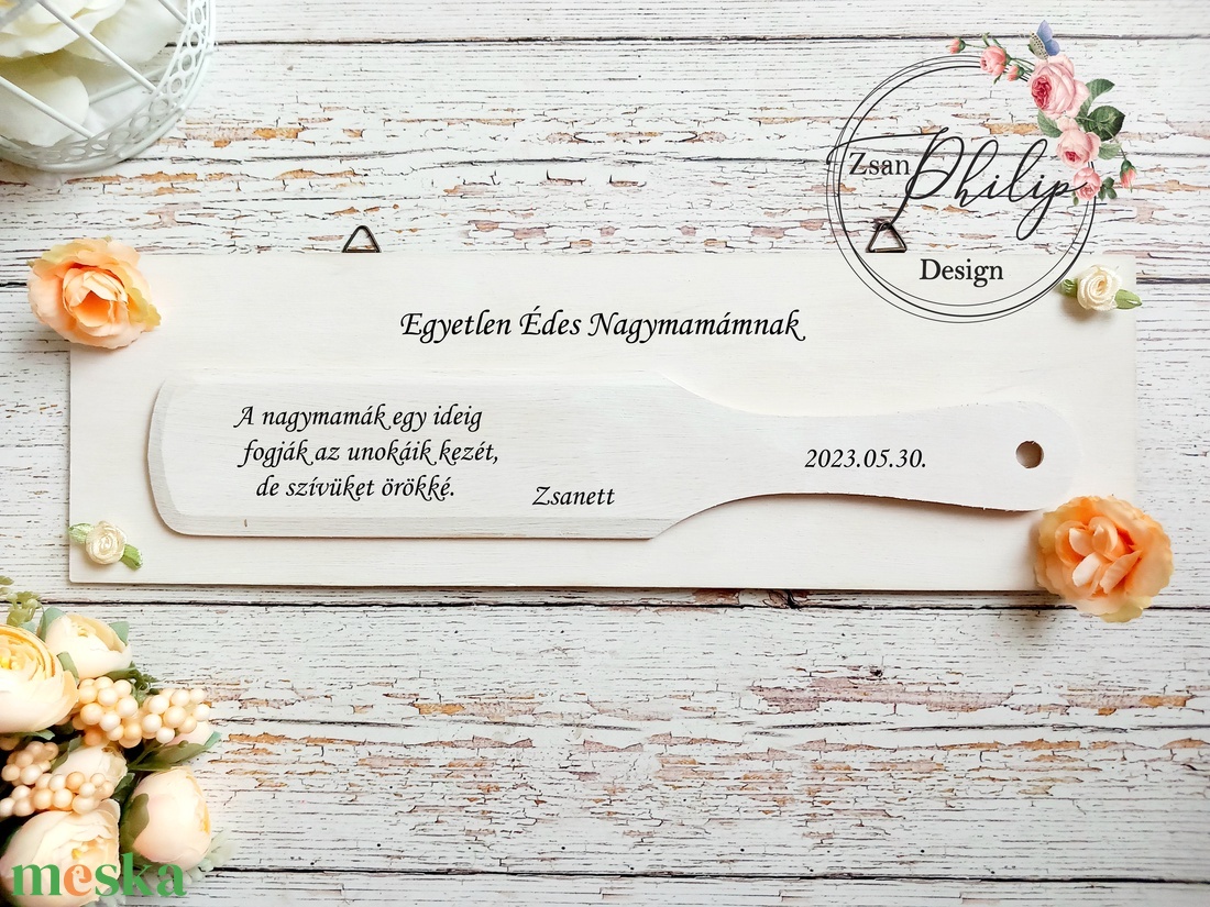 Nagymama fakanál köszönő ajándék - esküvő - emlék & ajándék - köszönőajándék - Meska.hu Nagymama fakanál köszönő ajándék - esküvő - emlék & ajándék - köszönőajándék - Meska.hu