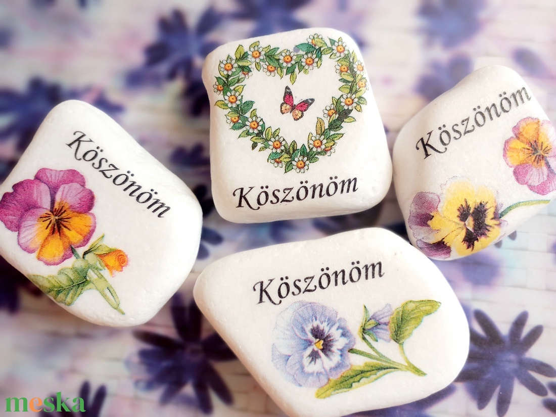 Köszönöm kő - otthon & életmód - dekoráció - asztal és polc dekoráció - kavics & kő - Meska.hu Köszönöm kő - otthon & életmód - dekoráció - asztal és polc dekoráció - kavics & kő - Meska.hu