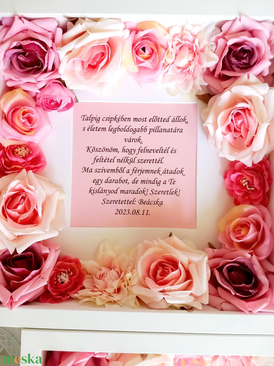 2 db Pink-mályva álom Szülőköszönt kép - esküvő - emlék & ajándék - szülőköszöntő ajándék - Meska.hu 2 db Pink-mályva álom Szülőköszönt kép - esküvő - emlék & ajándék - szülőköszöntő ajándék - Meska.hu