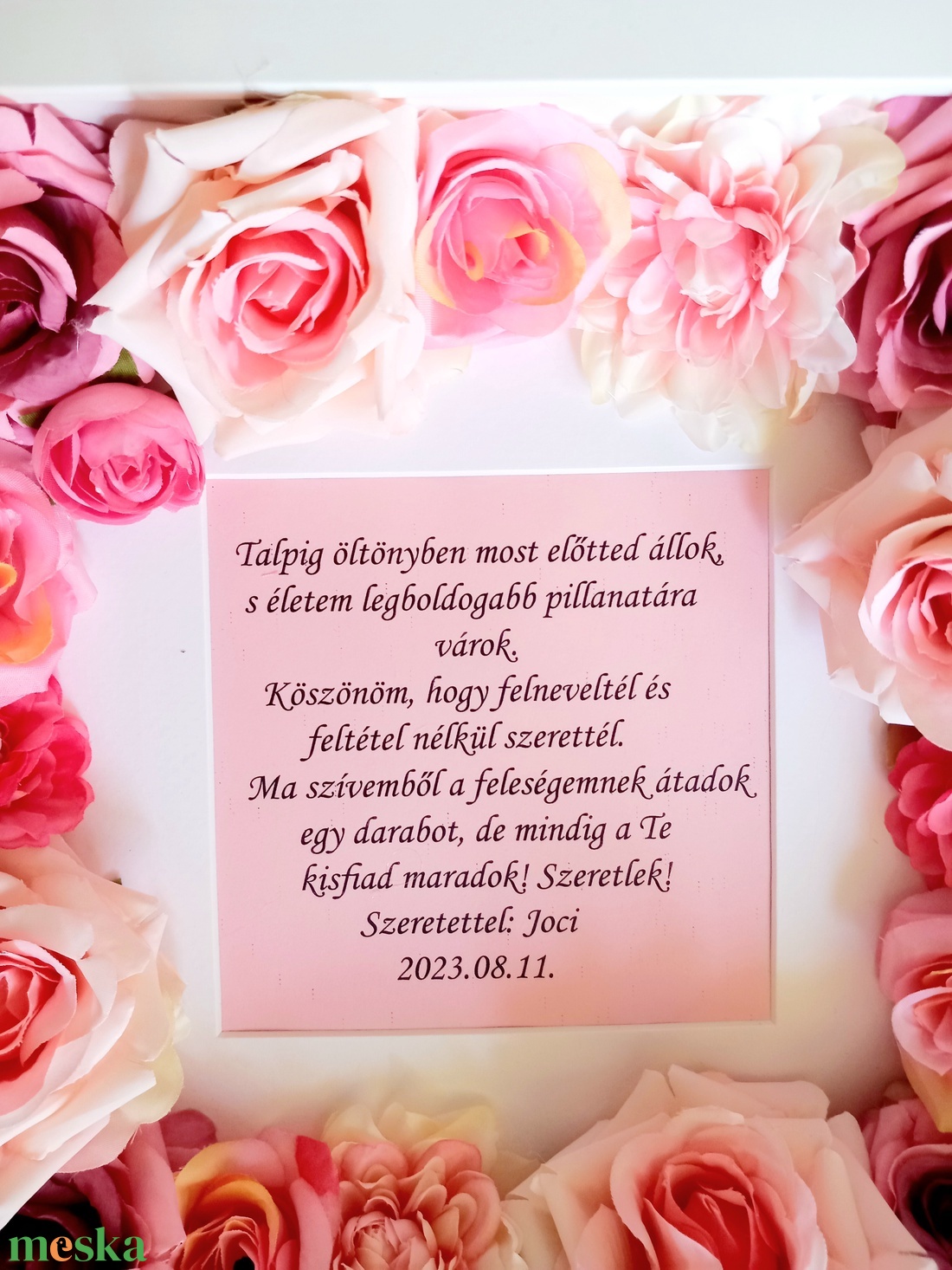 2 db Pink-mályva álom Szülőköszönt kép - esküvő - emlék & ajándék - szülőköszöntő ajándék - Meska.hu 2 db Pink-mályva álom Szülőköszönt kép - esküvő - emlék & ajándék - szülőköszöntő ajándék - Meska.hu