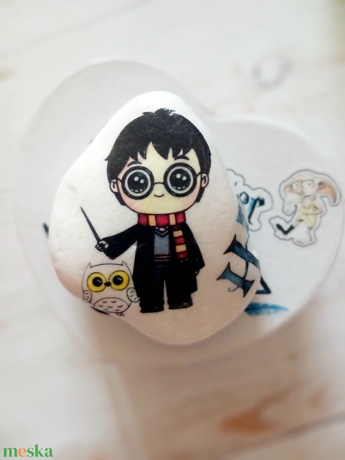 Harry Potter kő - otthon & életmód - dekoráció - asztal és polc dekoráció - kavics & kő - Meska.hu Harry Potter kő - otthon & életmód - dekoráció - asztal és polc dekoráció - kavics & kő - Meska.hu