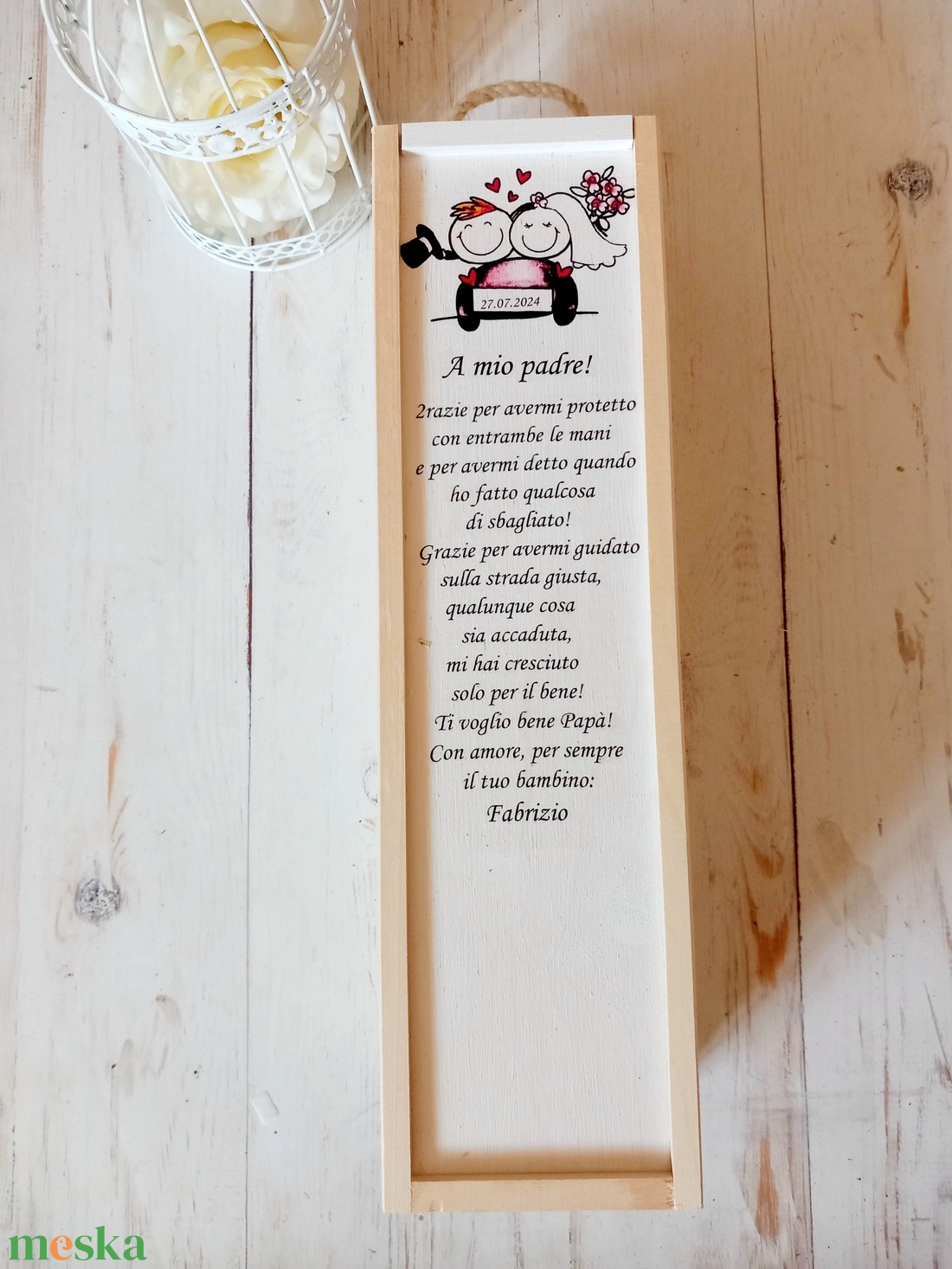 Szöveges bortartó - esküvő - emlék & ajándék - köszönőajándék - Meska.hu Szöveges bortartó - esküvő - emlék & ajándék - köszönőajándék - Meska.hu