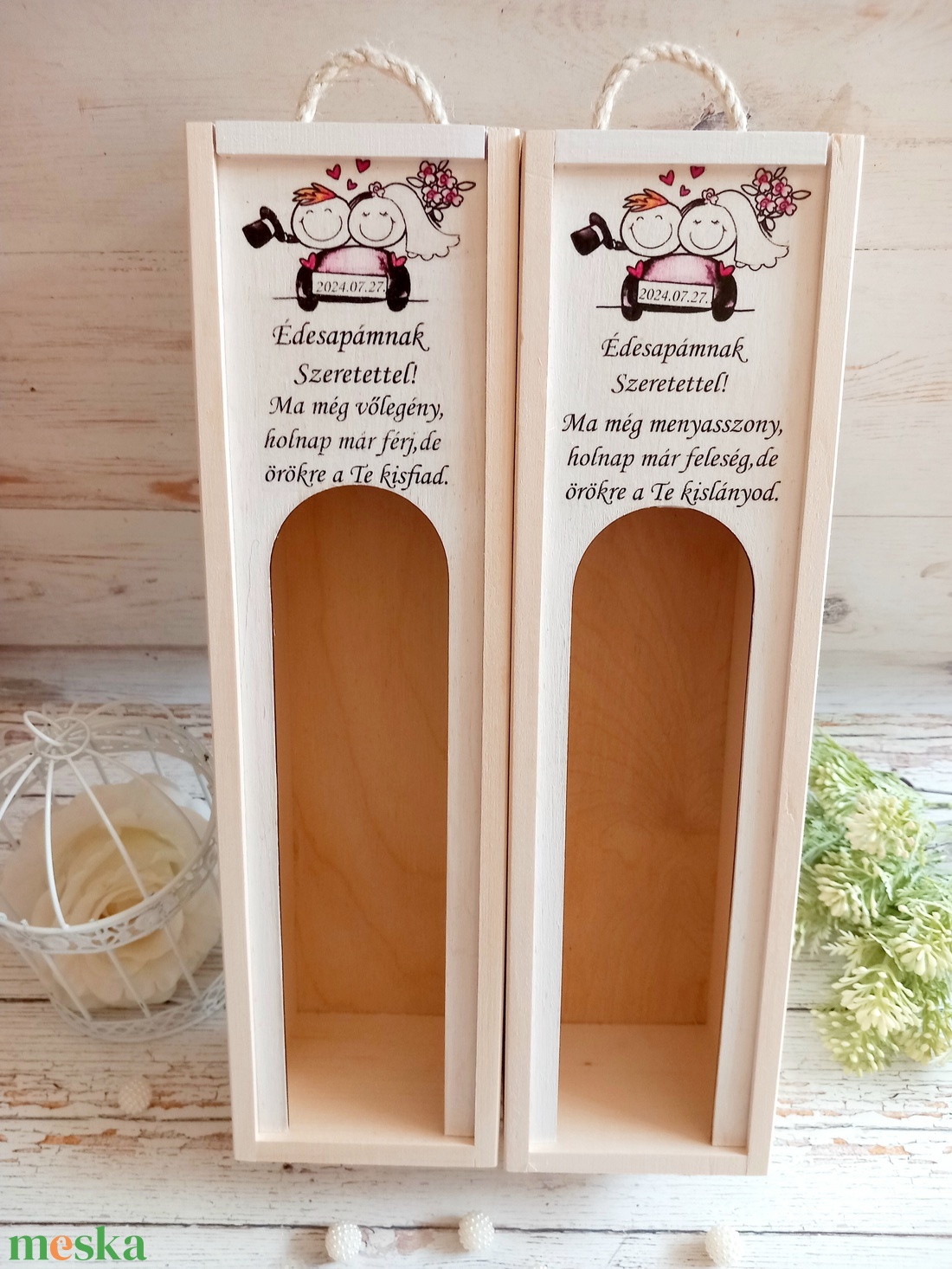 Bortartó Ma még... - esküvő - emlék & ajándék - szülőköszöntő ajándék - Meska.hu Bortartó Ma még... - esküvő - emlék & ajándék - szülőköszöntő ajándék - Meska.hu