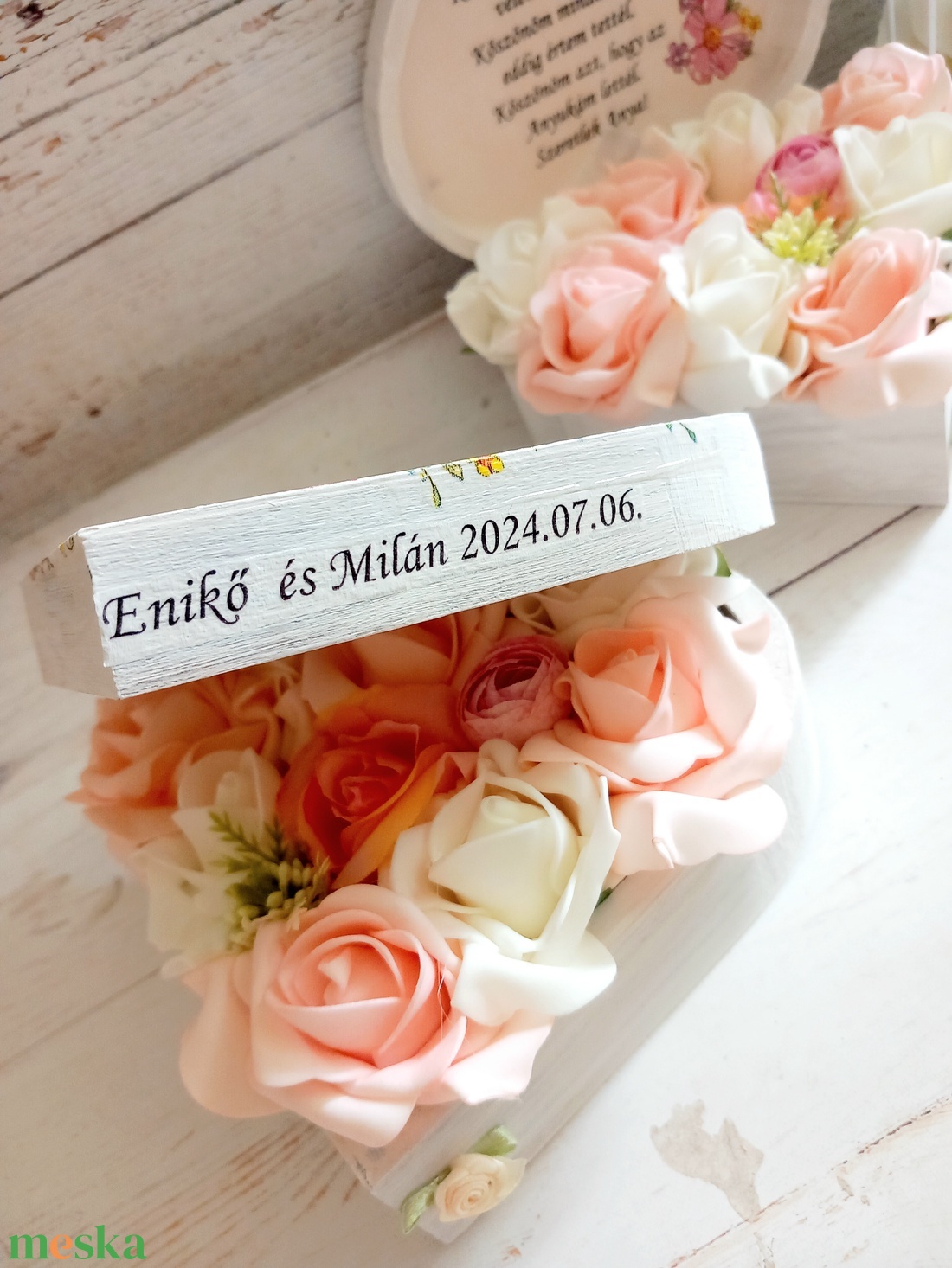 Pasztel elegancia szív szülőköszöntő párban - esküvő - emlék & ajándék - szülőköszöntő ajándék - Meska.hu Pasztel elegancia szív szülőköszöntő párban - esküvő - emlék & ajándék - szülőköszöntő ajándék - Meska.hu