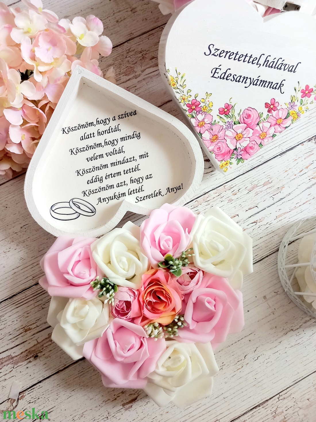 Elegancia szív szülőköszöntő párban - esküvő - emlék & ajándék - szülőköszöntő ajándék - Meska.hu Elegancia szív szülőköszöntő párban - esküvő - emlék & ajándék - szülőköszöntő ajándék - Meska.hu
