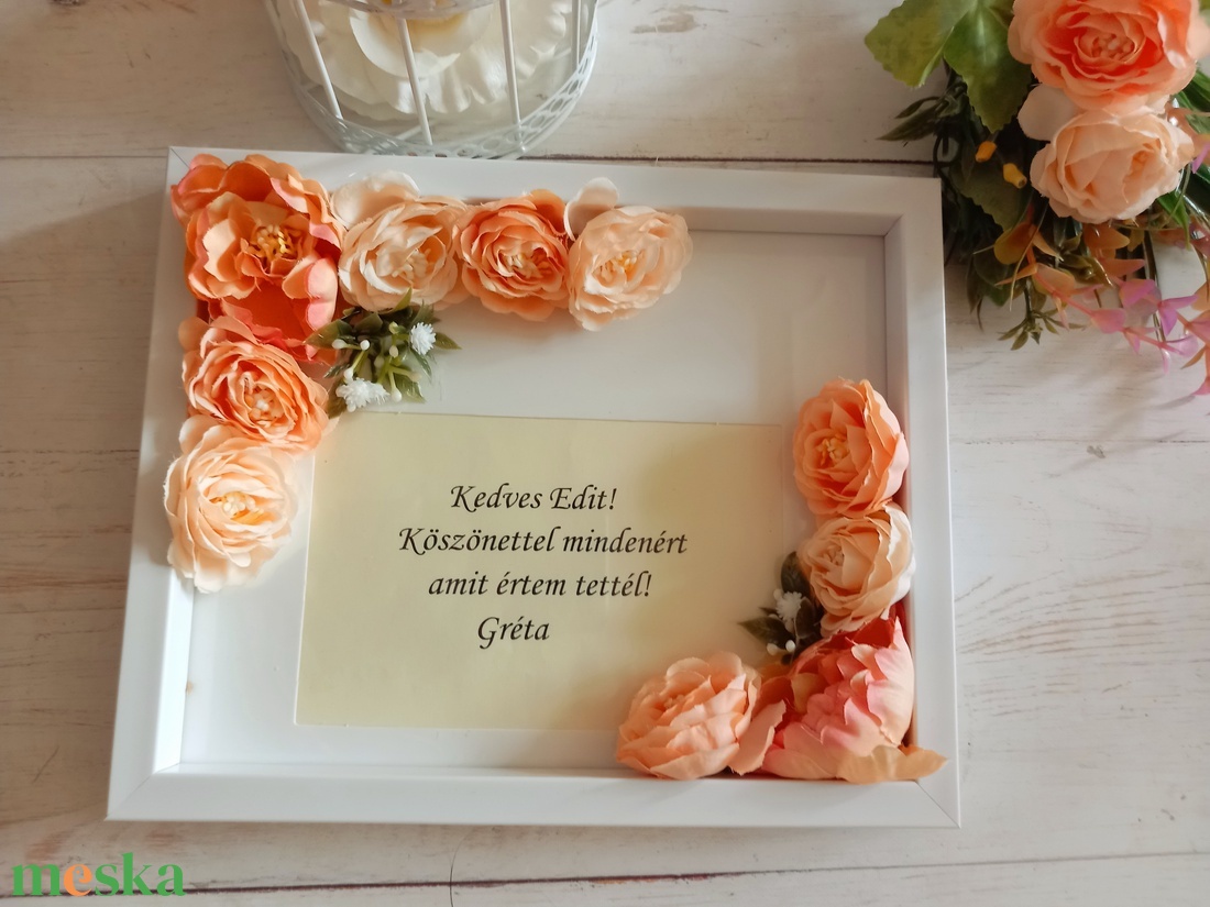Nevelőszülő képkeret. - esküvő - emlék & ajándék - szülőköszöntő ajándék - Meska.hu