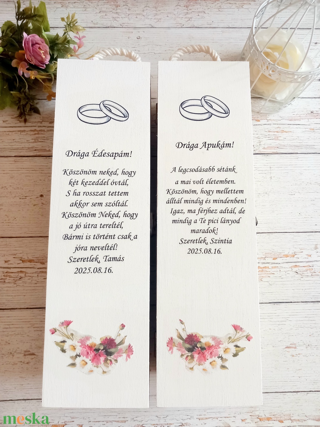 Bortartó egyedi szövegezéssel - esküvő - emlék & ajándék - szülőköszöntő ajándék - Meska.hu Bortartó egyedi szövegezéssel - esküvő - emlék & ajándék - szülőköszöntő ajándék - Meska.hu