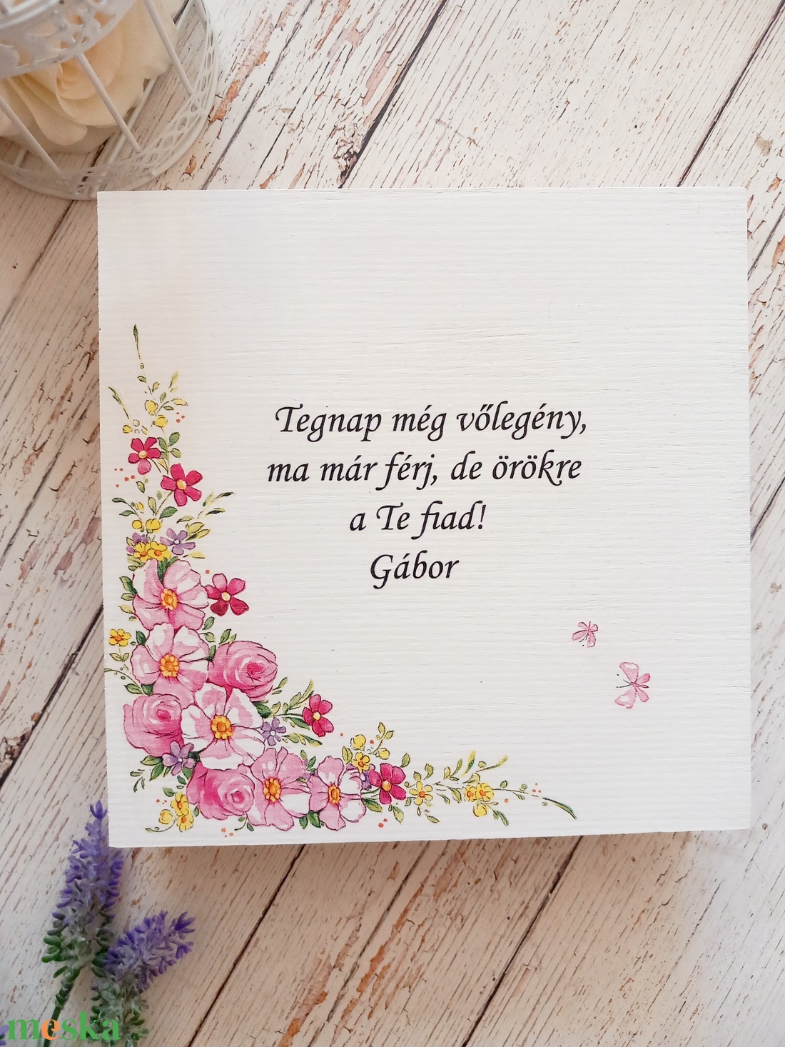 Emlék virágos ládika - esküvő - emlék & ajándék - szülőköszöntő ajándék - Meska.hu Emlék virágos ládika - esküvő - emlék & ajándék - szülőköszöntő ajándék - Meska.hu