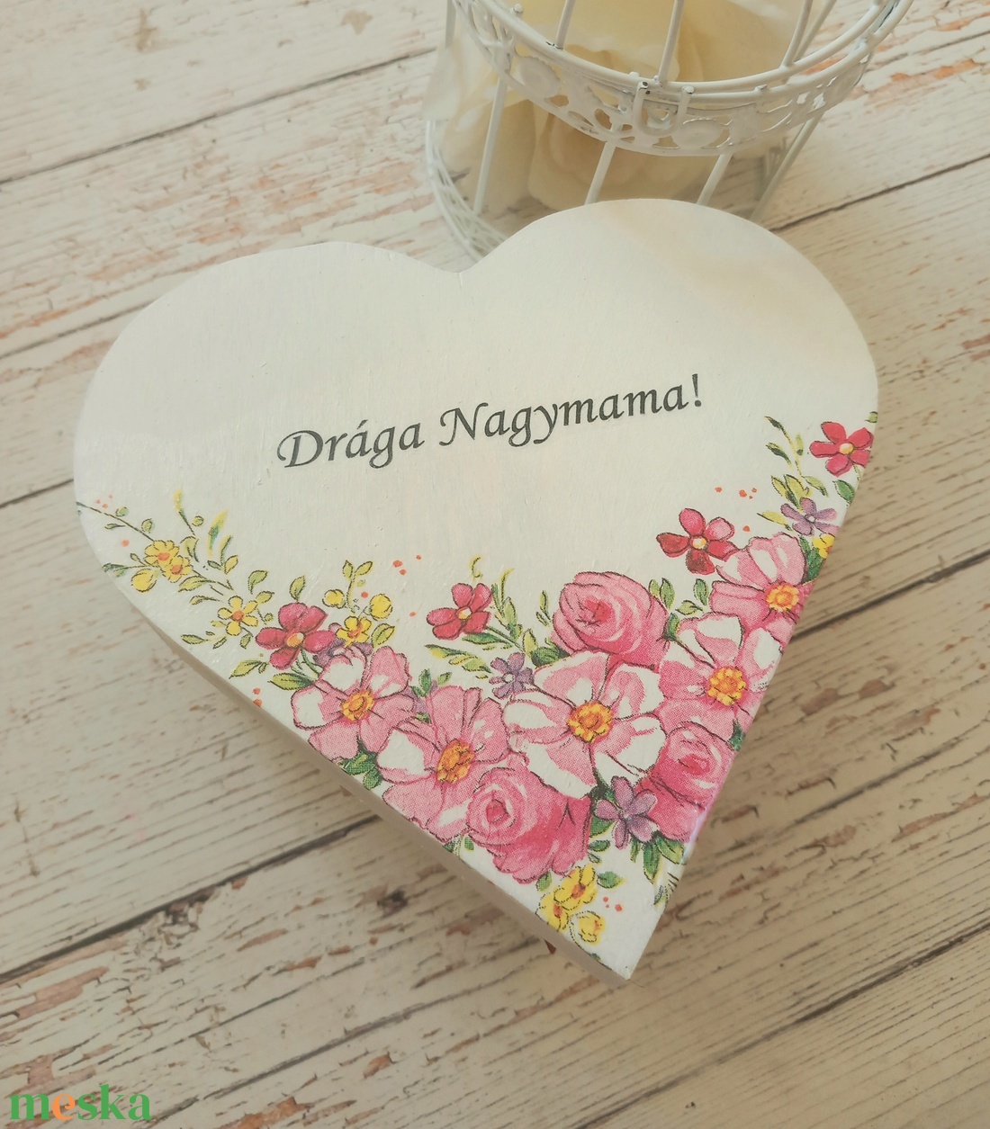 Szív Nagymama szülőköszöntő virágbox - esküvő - emlék & ajándék - szülőköszöntő ajándék - Meska.hu Szív Nagymama szülőköszöntő virágbox - esküvő - emlék & ajándék - szülőköszöntő ajándék - Meska.hu