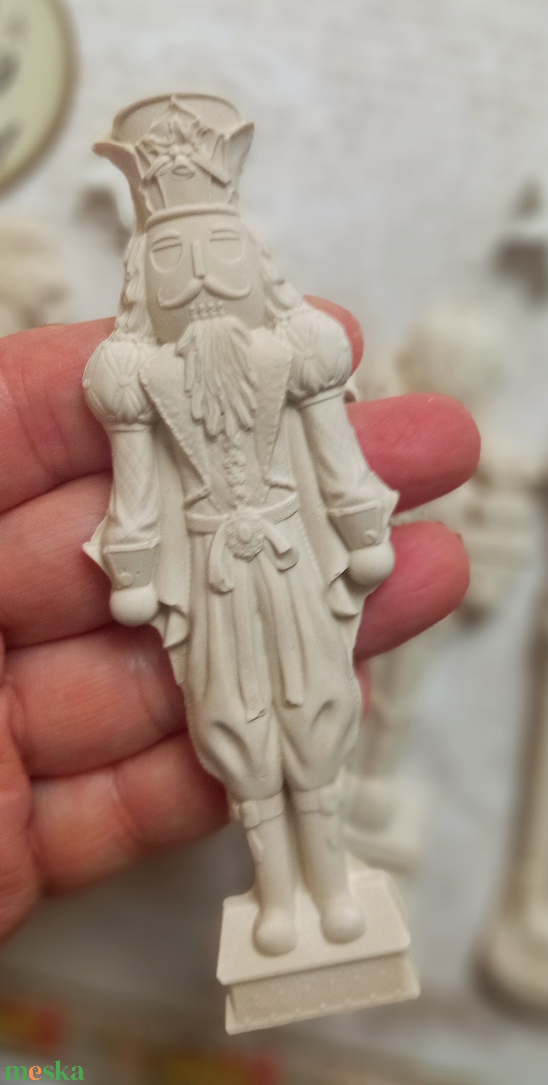 Diótörő garnitúra 5 db. - karácsony - karácsonyi lakásdekoráció - karácsonyi falu, házikó - Meska.hu