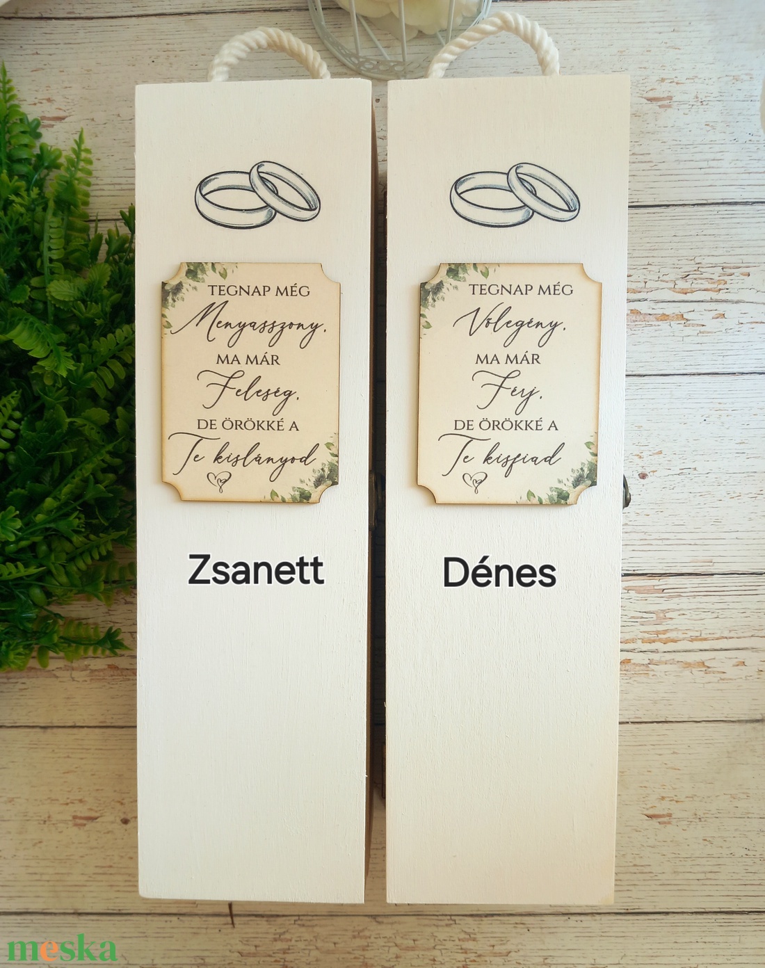 Bortartó Ma még.... - esküvő - emlék & ajándék - szülőköszöntő ajándék - Meska.hu
