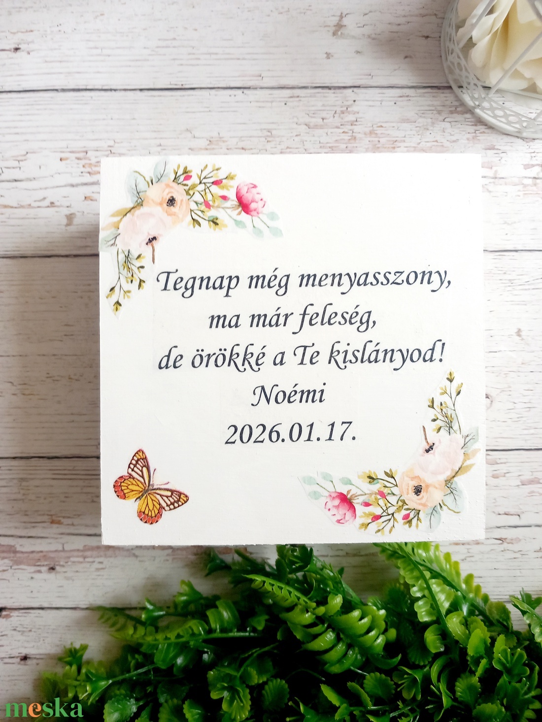 Emlékörző ládika - esküvő - emlék & ajándék - szülőköszöntő ajándék - Meska.hu