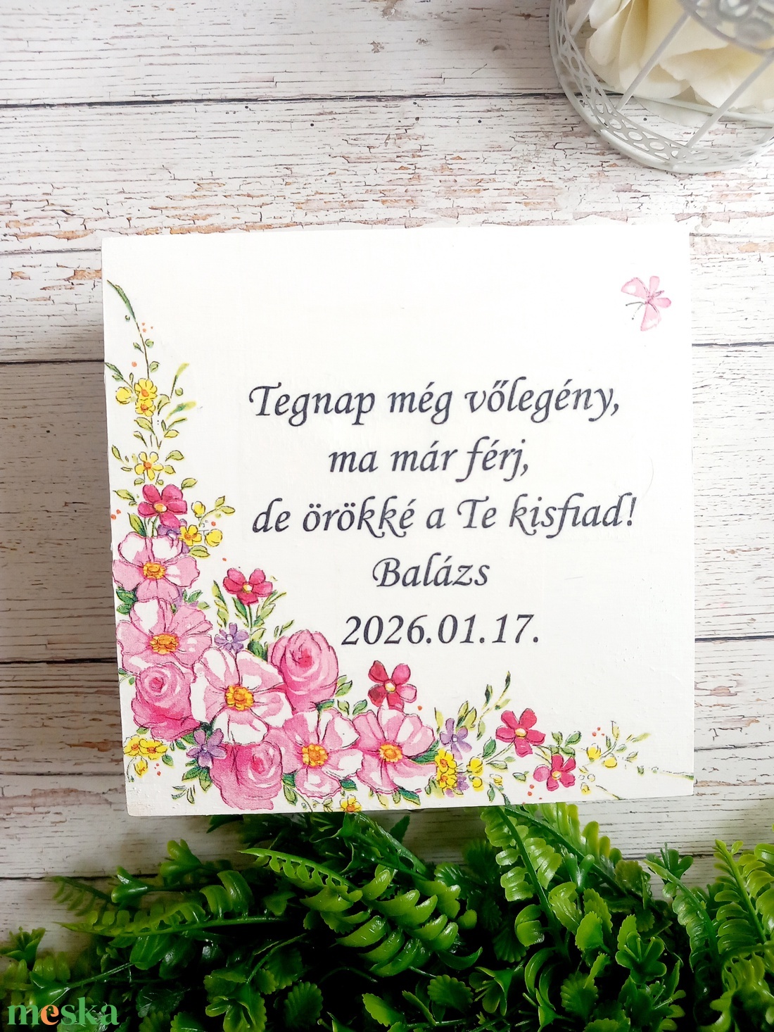 Emlékörző ládika - esküvő - emlék & ajándék - szülőköszöntő ajándék - Meska.hu