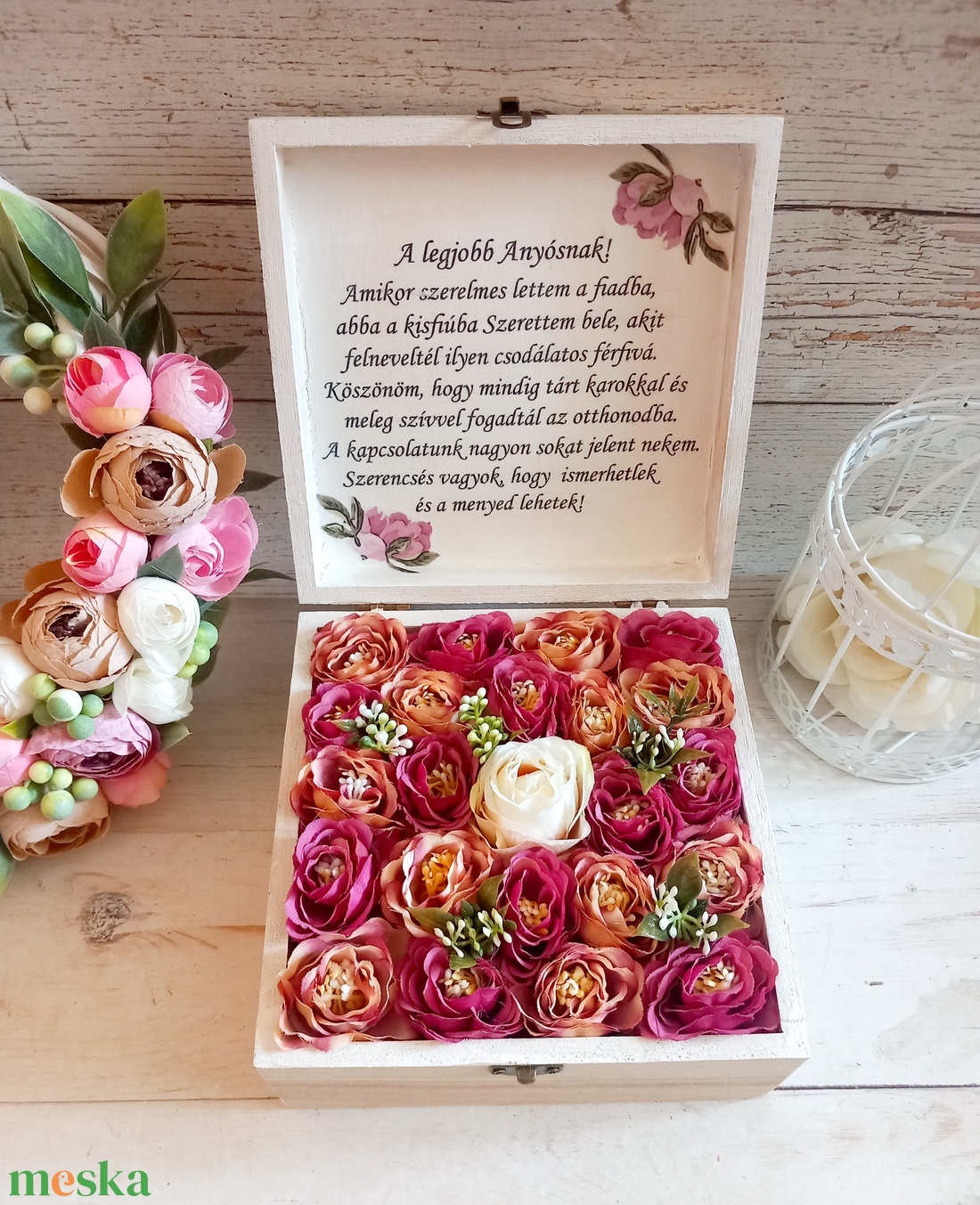 Legjobb Anyóskának - esküvő - emlék & ajándék - köszönőajándék - Meska.hu