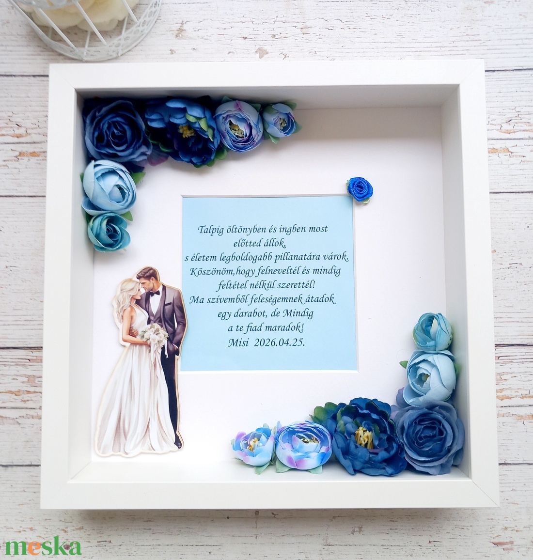 Valami kék köszönetajándék - esküvő - emlék & ajándék - köszönőajándék - Meska.hu