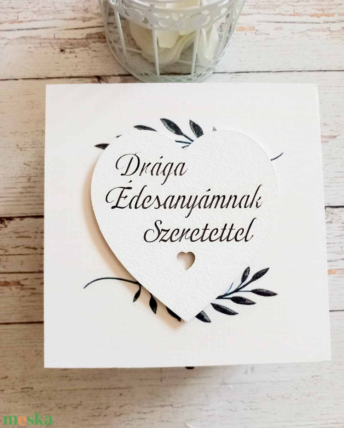 Egyedi kövecskés szülököszöntő - esküvő - emlék & ajándék - szülőköszöntő ajándék - Meska.hu