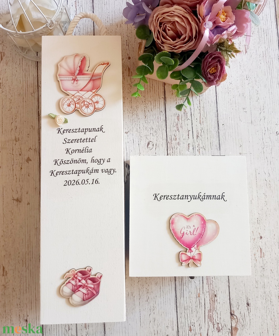 Keresztelő köszönetajándék - baba - mama - keresztelő kellékek - keresztelőajándékok - Meska.hu