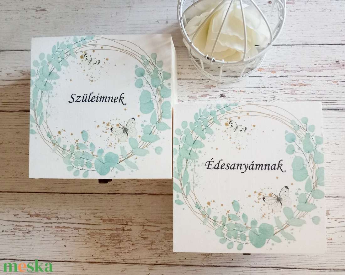 Emlékkőves szülőköszöntő 1db. - esküvő - emlék & ajándék - szülőköszöntő ajándék - Meska.hu