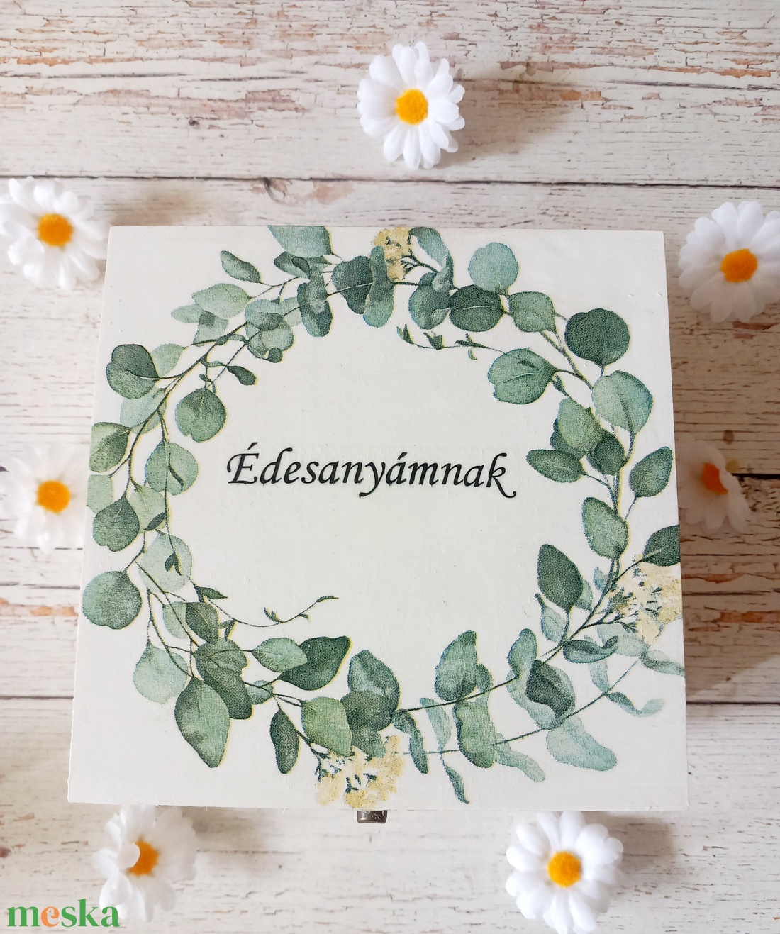 Virágos Szülököszöntő alapkövei garnitúra - esküvő - emlék & ajándék - szülőköszöntő ajándék - Meska.hu