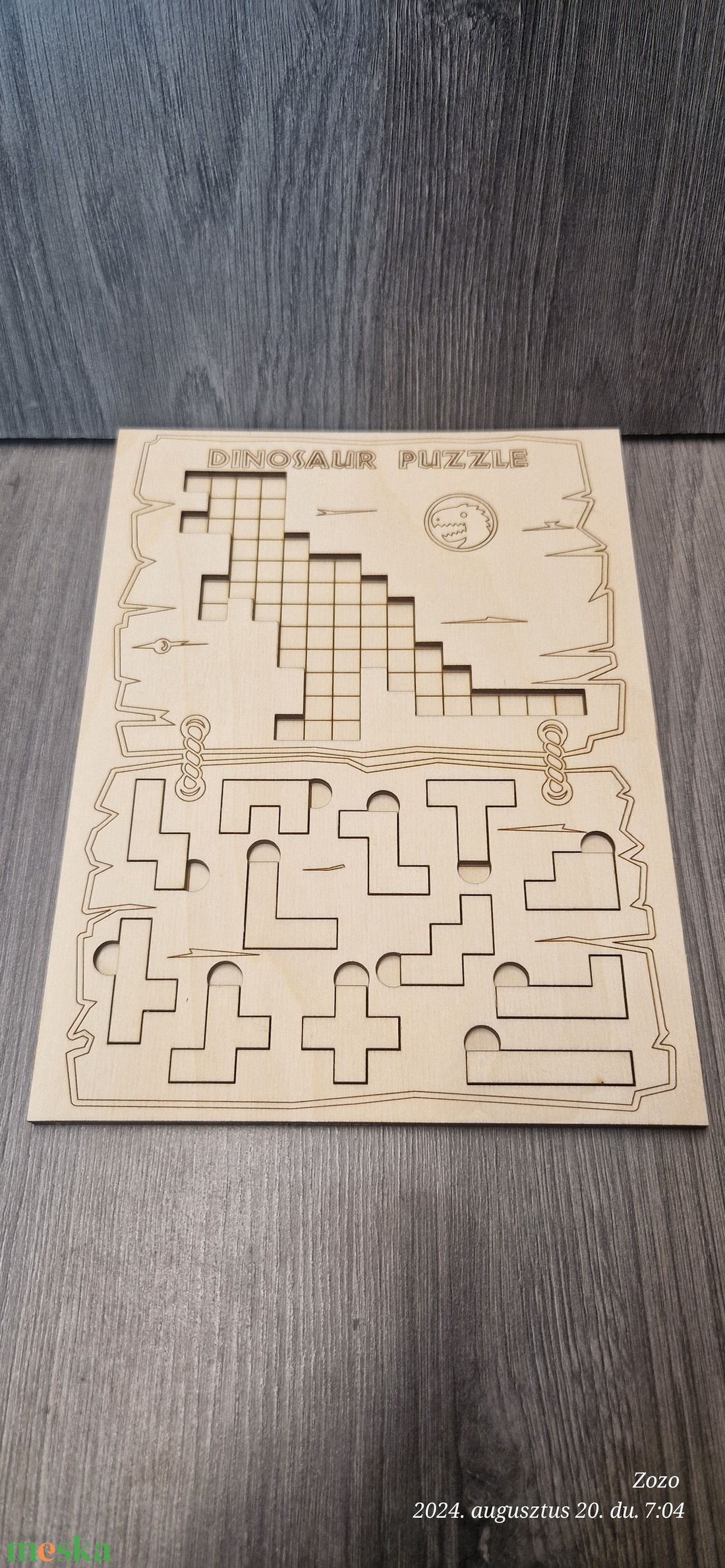 Dínós Puzzle - játék & sport - puzzle - kirakó, kocka kirakó - Meska.hu Dínós Puzzle - játék & sport - puzzle - kirakó, kocka kirakó - Meska.hu