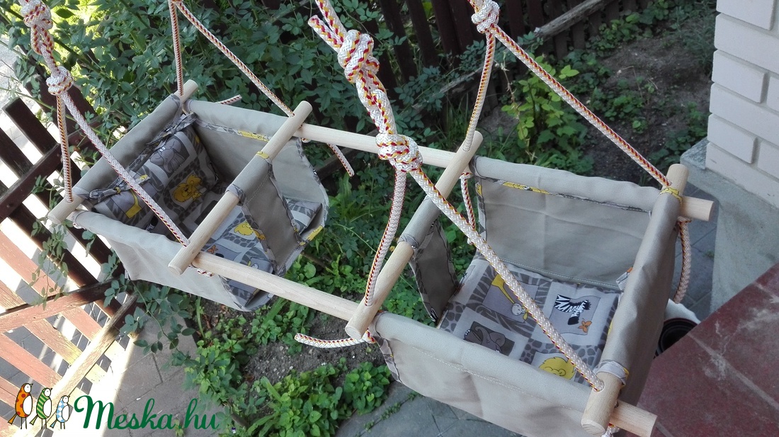 Iker gyerkőc hinta (függő libikóka) -  - Meska.hu