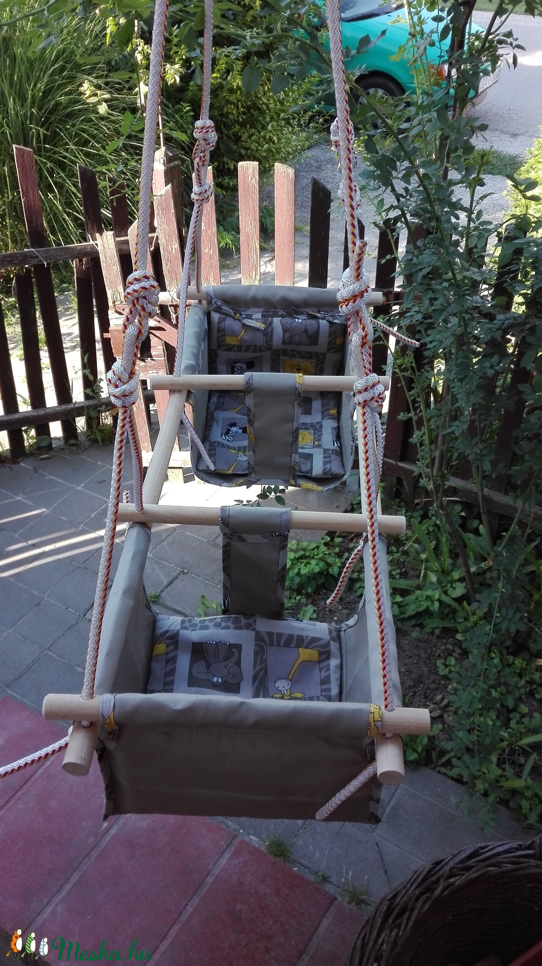 Iker gyerkőc hinta (függő libikóka) -  - Meska.hu