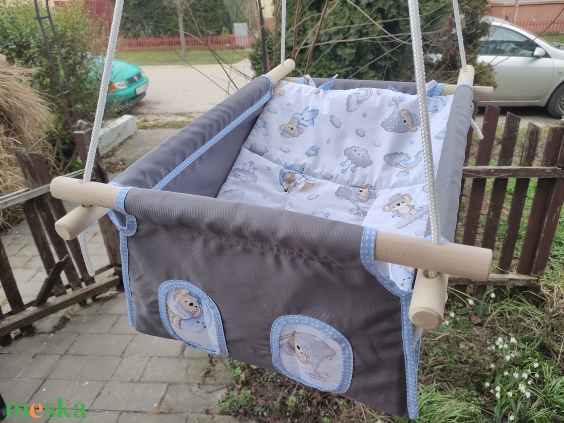 100% pamut szürke-kék koala macis hinta - játék & sport - hinta & kerti játék - Meska.hu 100% pamut szürke-kék koala macis hinta - játék & sport - hinta & kerti játék - Meska.hu