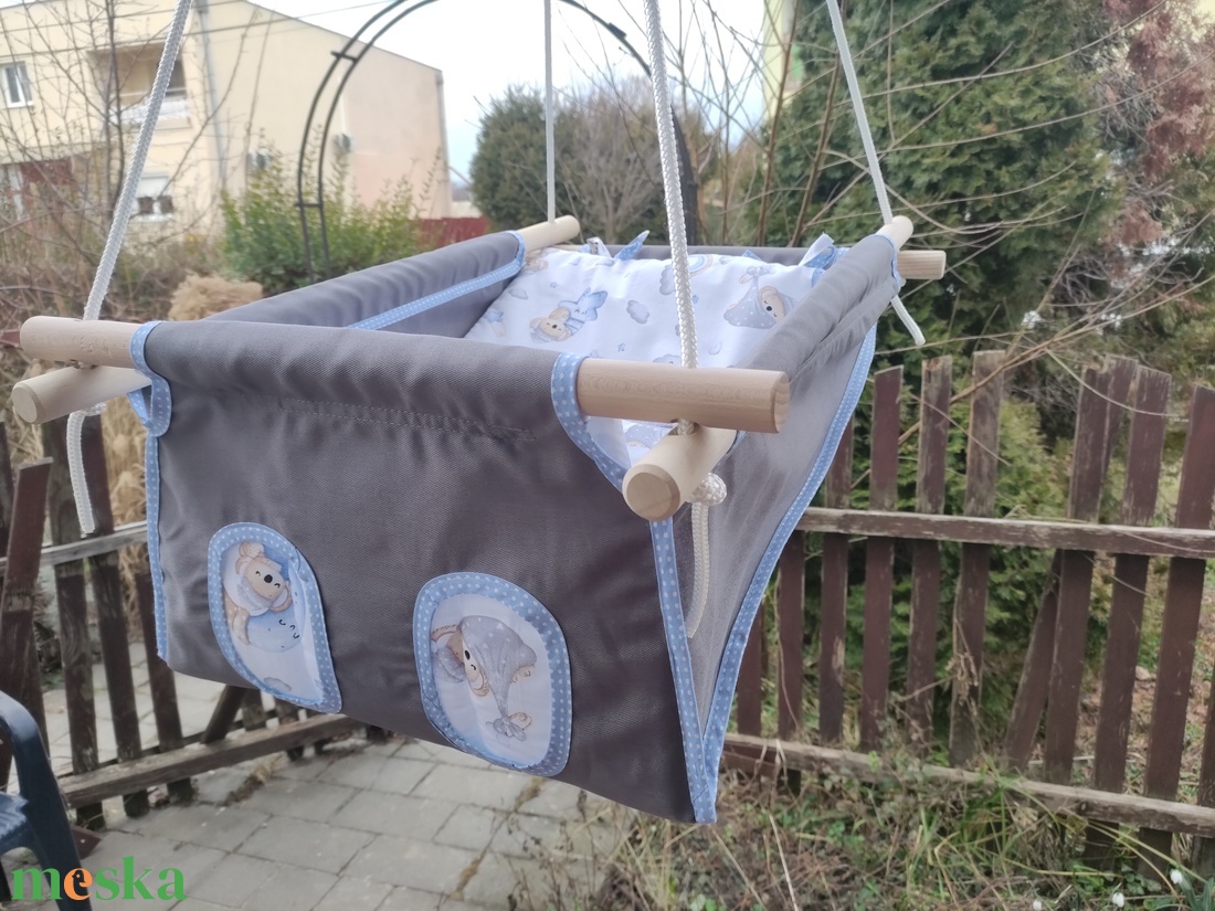 100% pamut szürke-kék koala macis hinta - játék & sport - hinta & kerti játék - Meska.hu 100% pamut szürke-kék koala macis hinta - játék & sport - hinta & kerti játék - Meska.hu