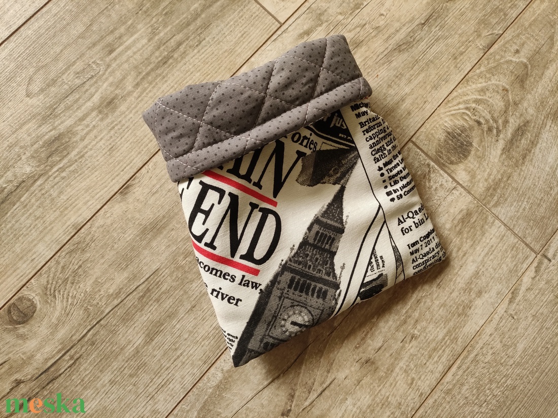 Könyvtartó újság mintás - könyv & zene - könyvtok - Meska.hu