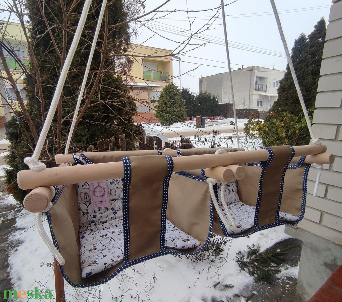 Iker gyerkőc hinta - játék & sport - hinta & kerti játék - Meska.hu