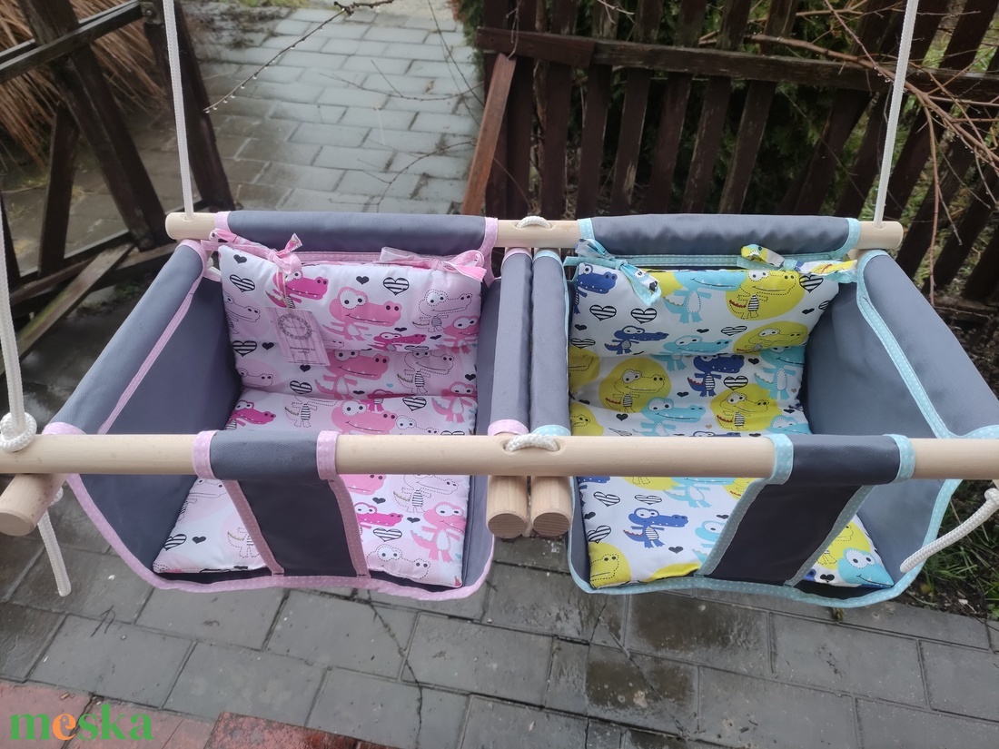 Iker gyerkőc hinta - játék & sport - hinta & kerti játék - Meska.hu