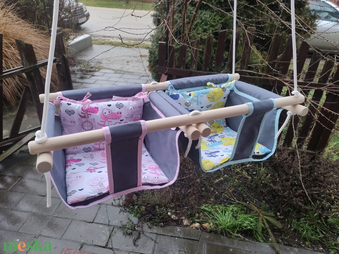 Iker gyerkőc hinta - játék & sport - hinta & kerti játék - Meska.hu