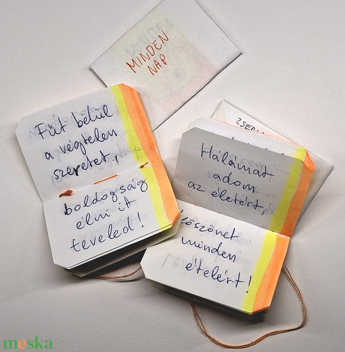 ZsebLapok #3  Minden Nap - esküvő - emlék & ajándék - köszönőajándék - Meska.hu