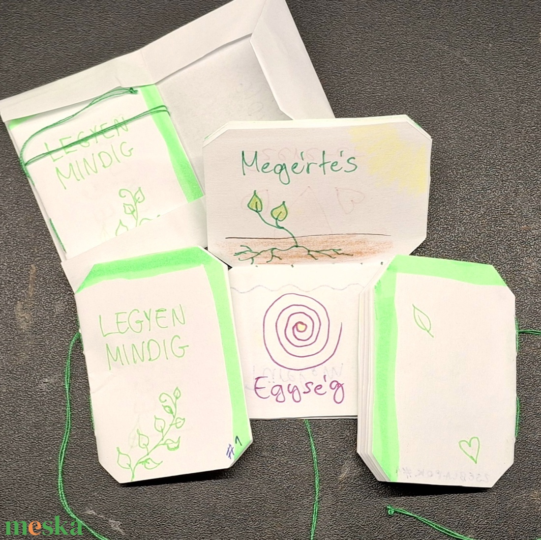 ZsebLapok #1  Legyen Mindig  /BARNA - otthon & életmód - papír, írószer - ajándékozás kellékei - ajándékkísérő - Meska.hu