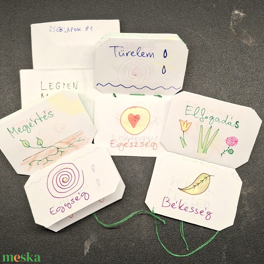 ZsebLapok #1  Legyen Mindig  /BARNA - otthon & életmód - papír, írószer - ajándékozás kellékei - ajándékkísérő - Meska.hu